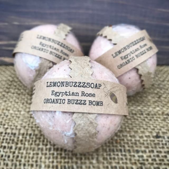 Organic Bath Bombs (Set of 3)