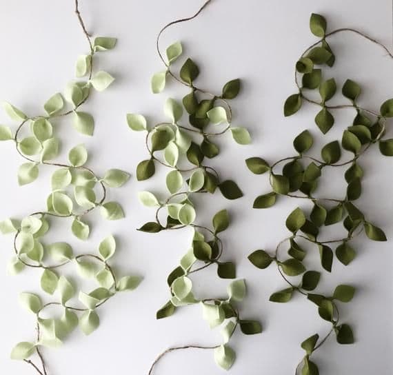 GreenVibe Fabric Garland