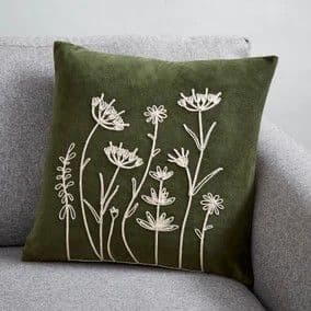 ForestStitch Cushion Cover