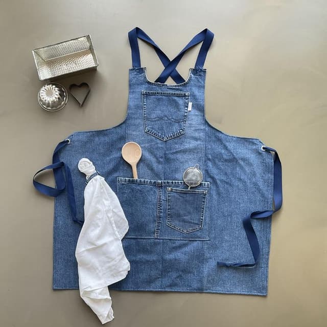 Recycled Denim Apron