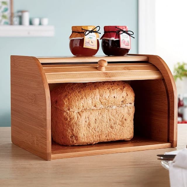 Bamboo Bread Box