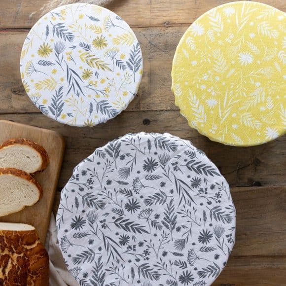 Reusable Cloth Bowl Covers (Set of 3)