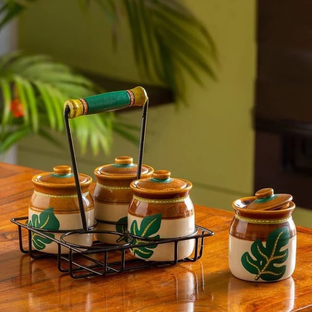 Terracotta Pickle Jars (Set of 2)