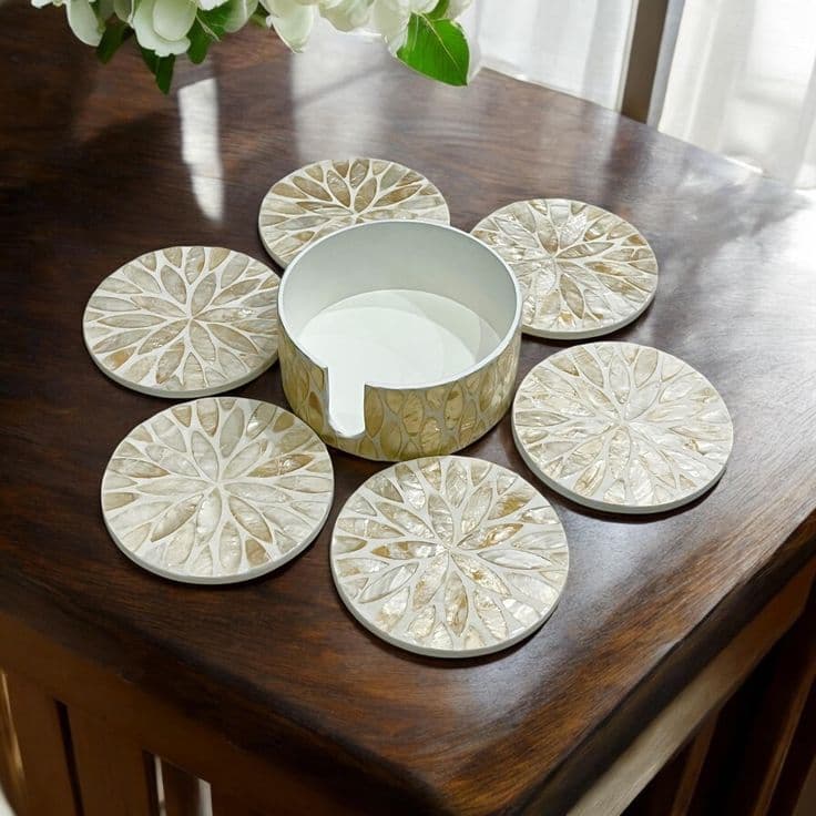 CocoRoot Table Coasters (Set of 4)