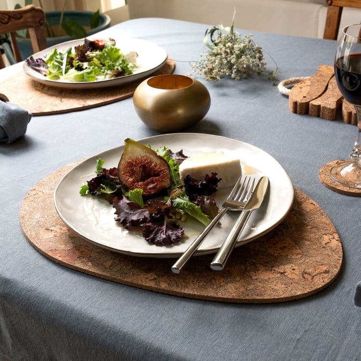 EarthMat Cork Table Mat Set