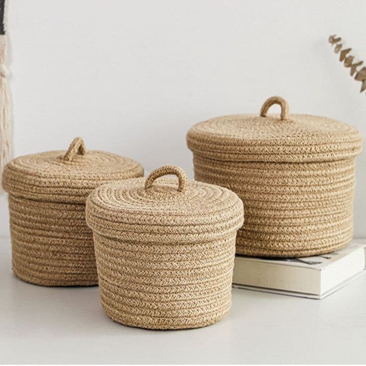 Jute Storage Basket